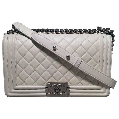 chanel boy bag white|chanel le boy bag yupoo.